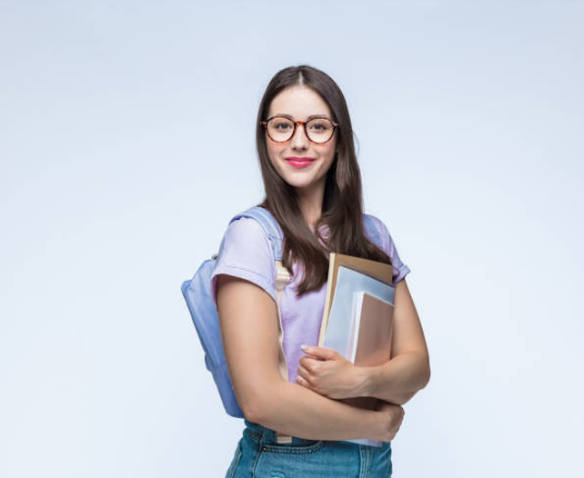 Portraits of a young student